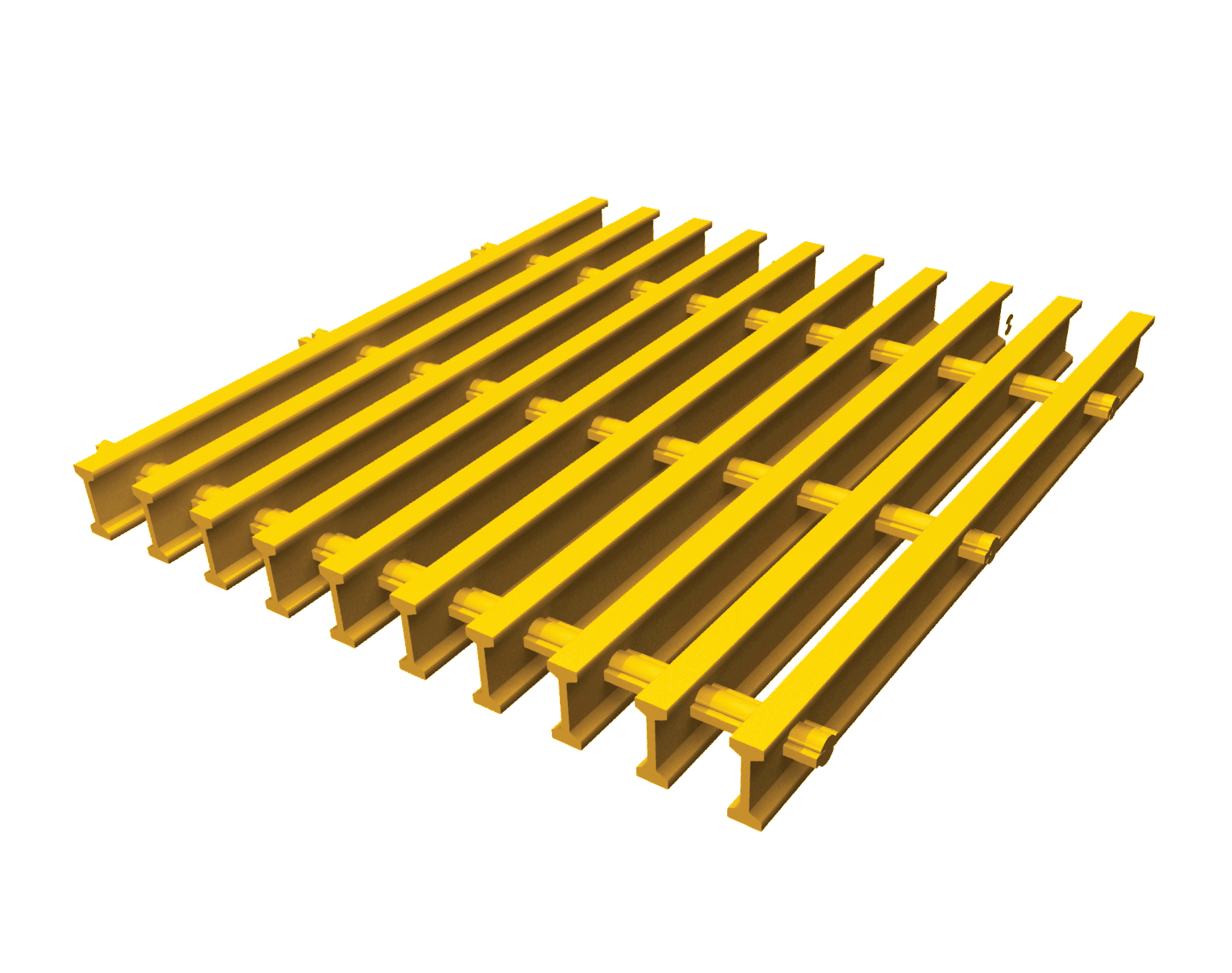 Phenolic Grating Antique Yellow